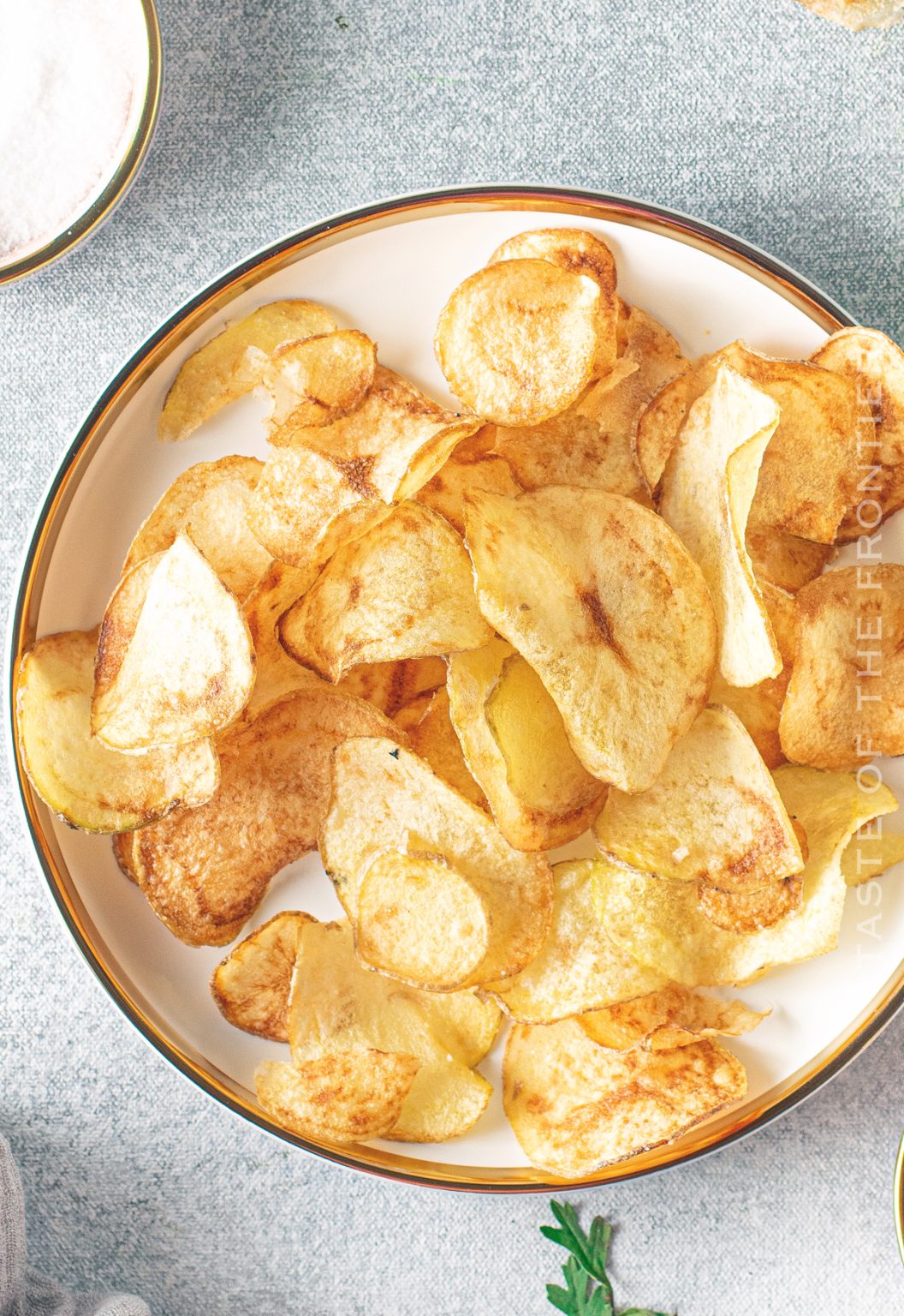 Air Fryer Potato Chips Taste of the Frontier