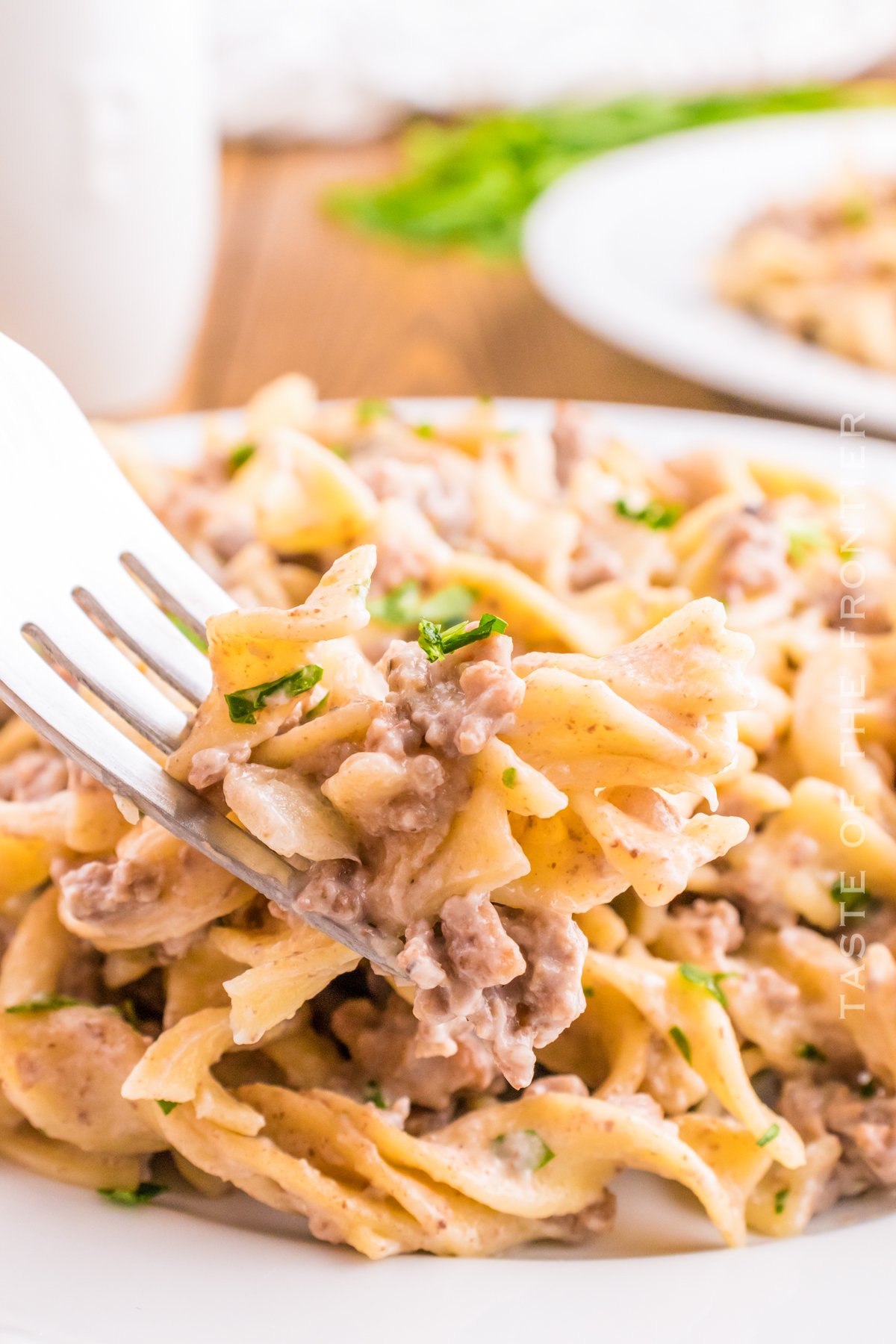 Ground Beef Stroganoff