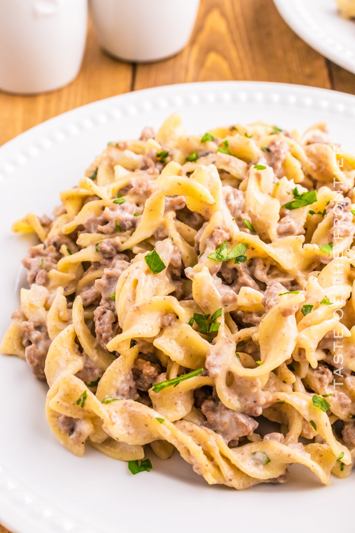 Stroganoff dinner