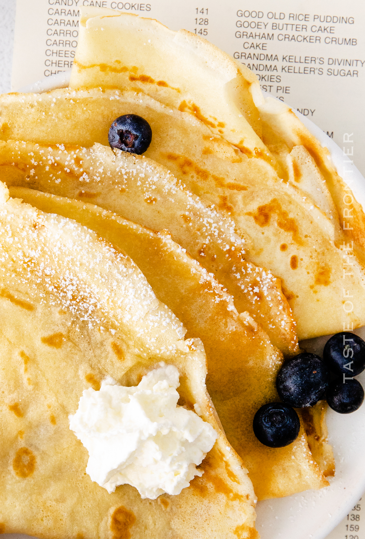 delicate crepe recipe