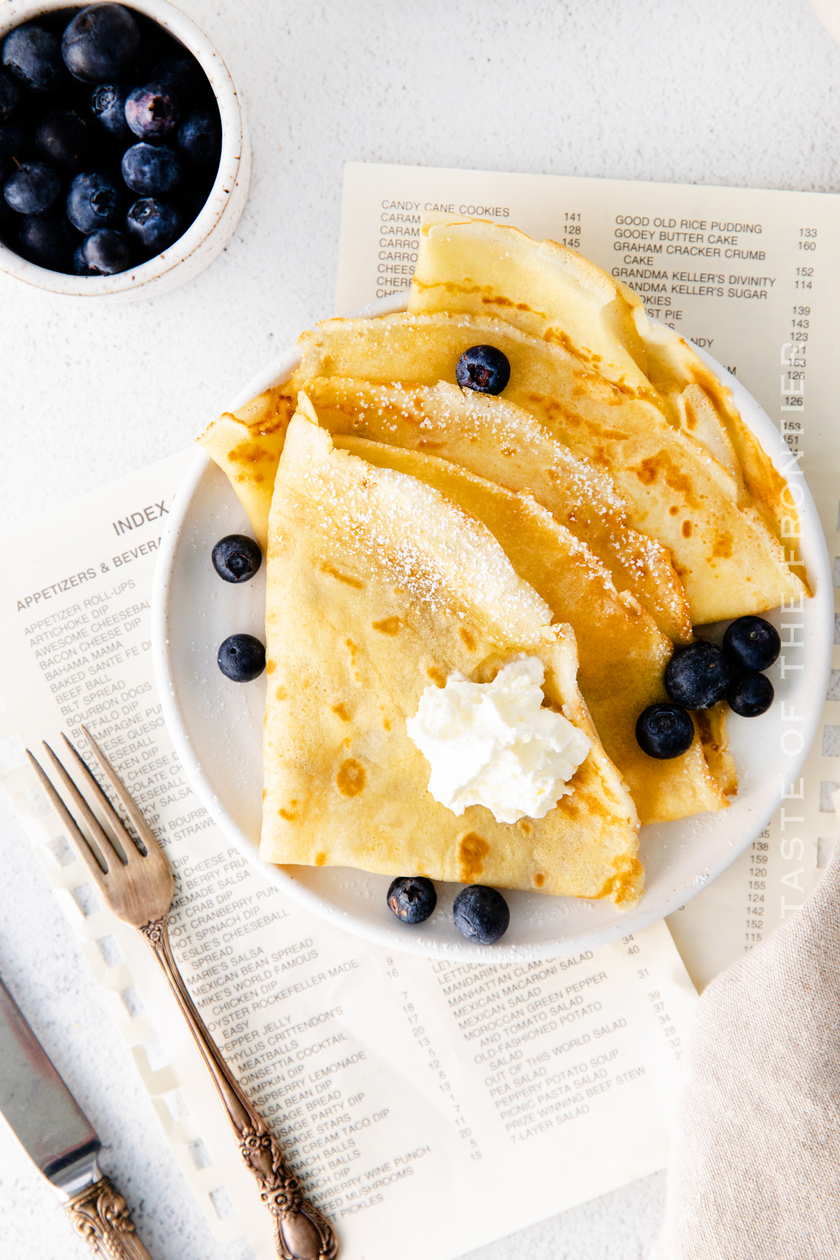 recipe for crepes
