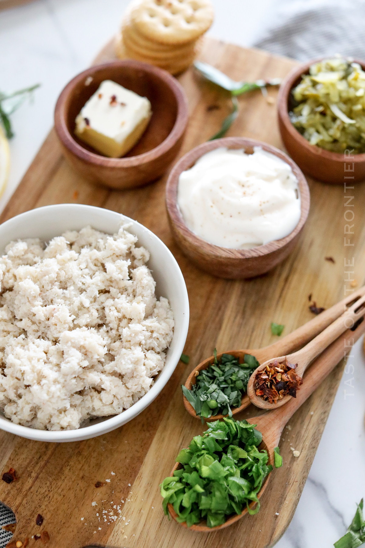 Crab Cake ingredients