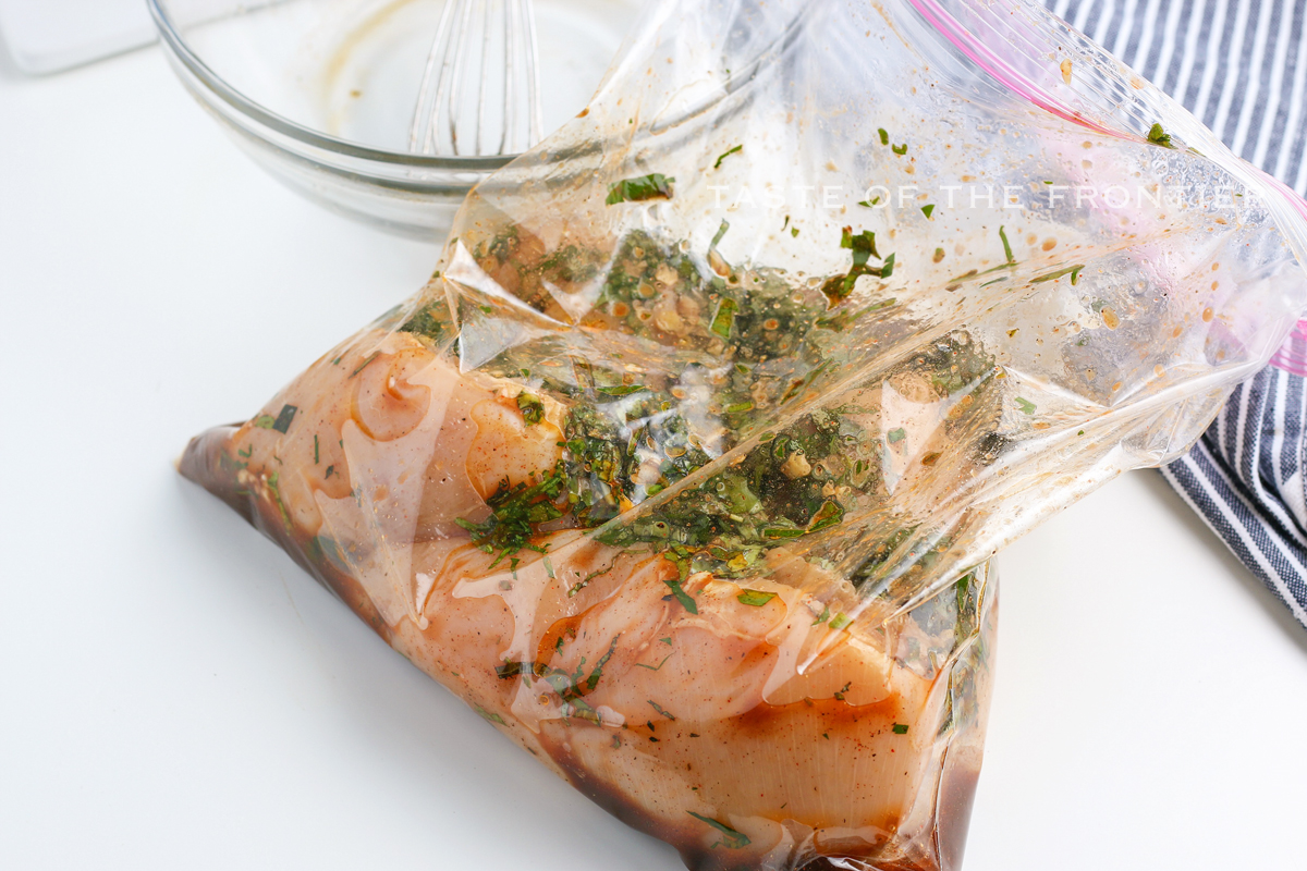 marinating chicken breasts