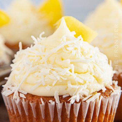 Piña Colada Cupcakes