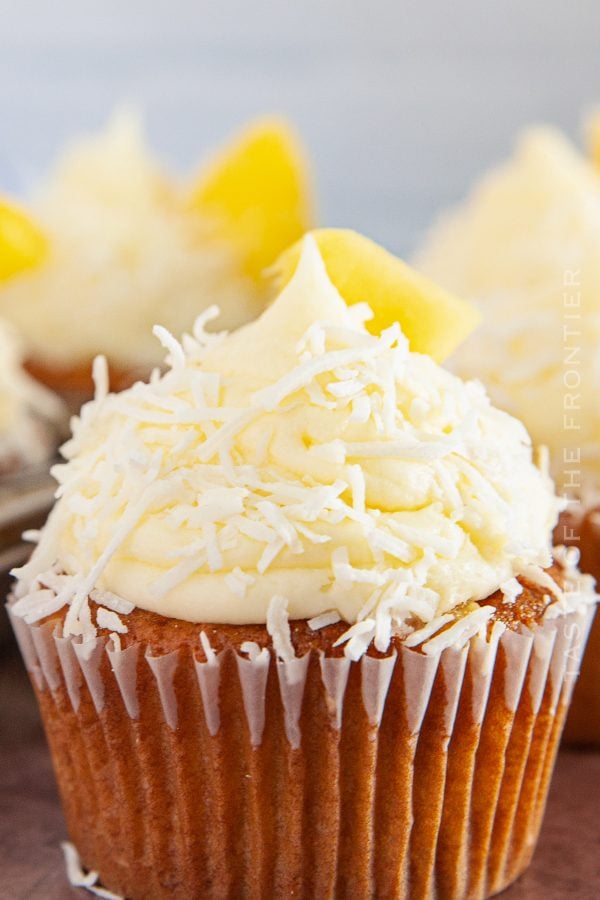 Piña Colada Cupcakes