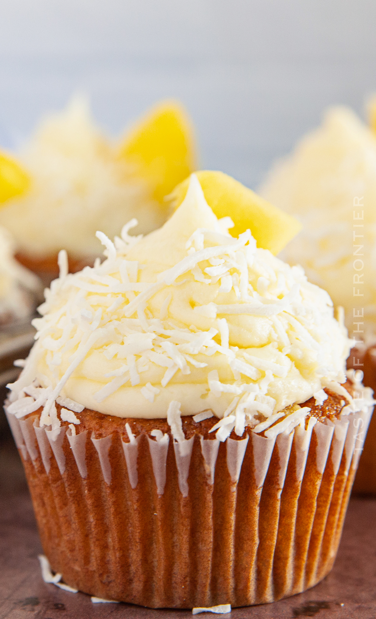 Piña Colada Cupcakes