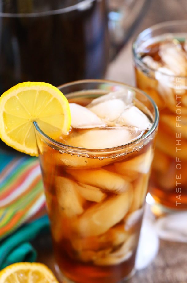 Instant Pot Iced Tea Taste of the Frontier