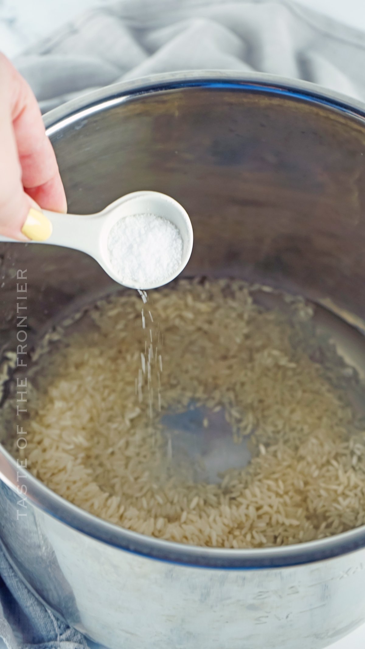 making White Rice in the instant pot