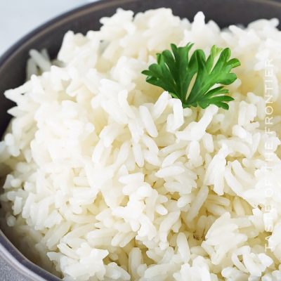 pressure cooker White Rice