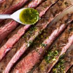 Marinated Flank Steak with Chimichurri