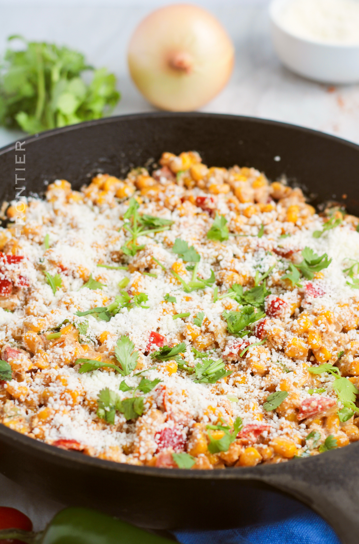 appetizer Mexican corn