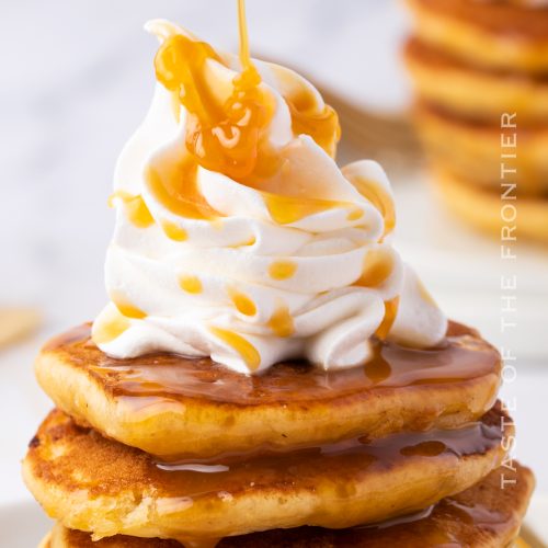 Easy Mini Pancakes Recipe - Sweet Caramel Sunday