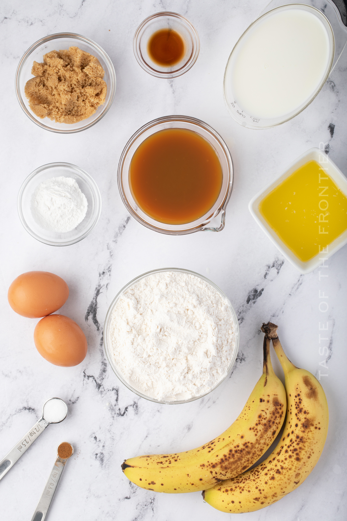 ingredients for Mini Pancakes (Silver Dollar)