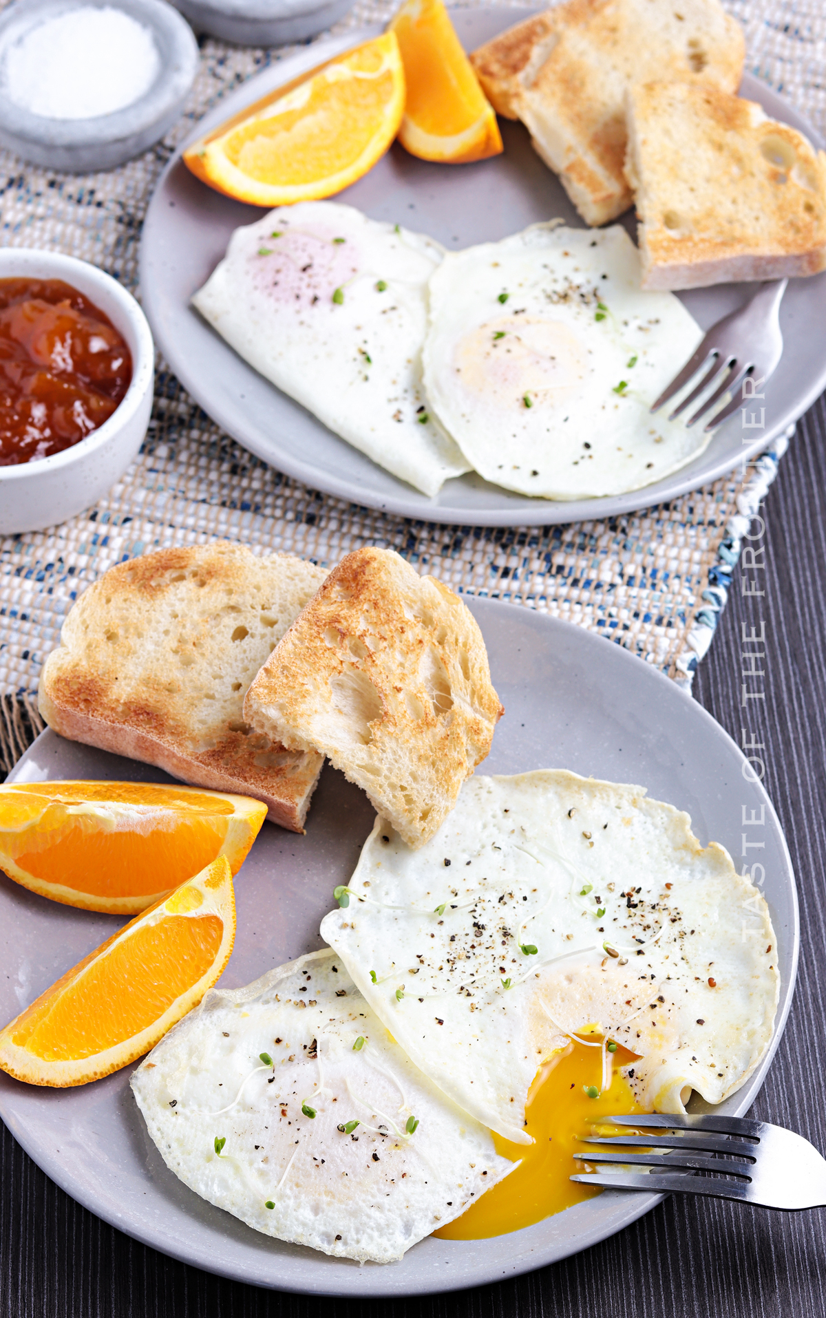 runny yolk Over Easy Eggs