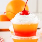 Tequila Sunrise Jello Shots