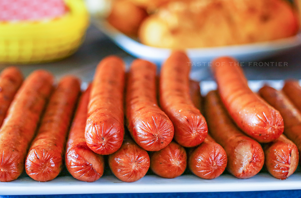 hot dogs in air fryer