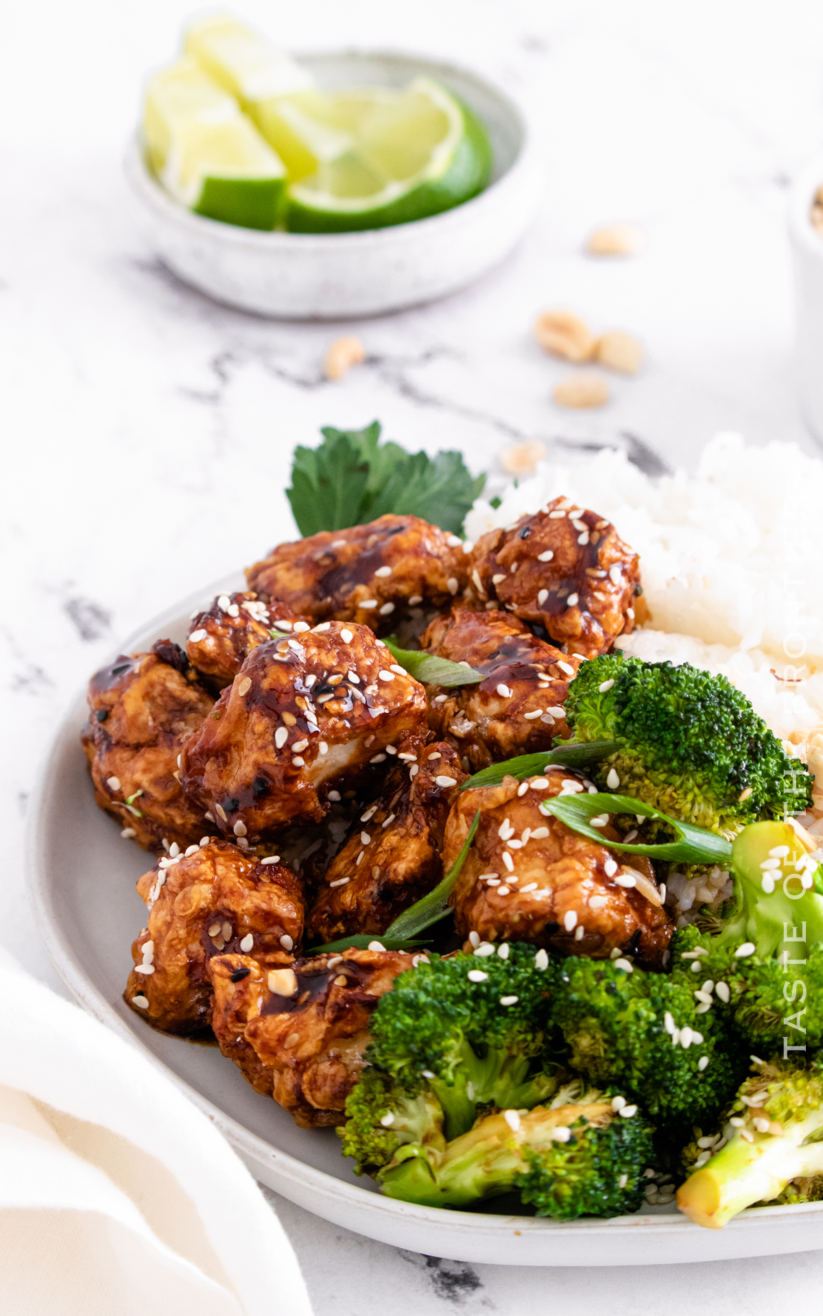 air fried sesame chicken