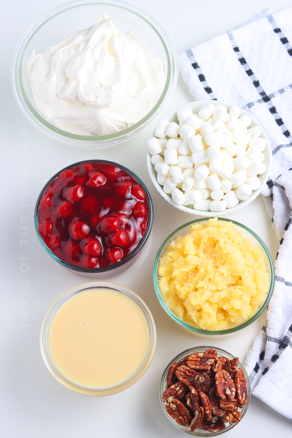 Ingredients for Cherry Fluff