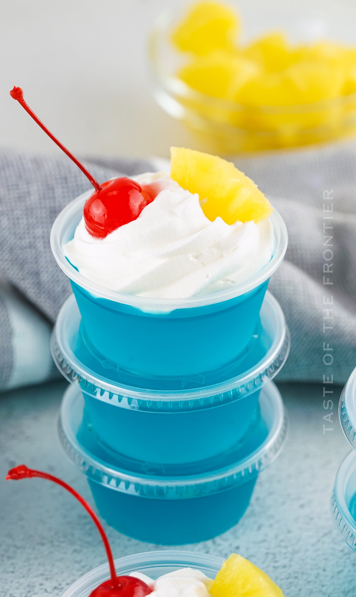 Recipe for Blue Hawaiian Jello Shots