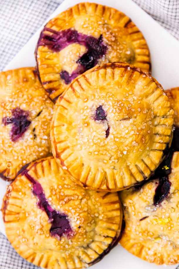 Blueberry Hand Pies Taste of the Frontier