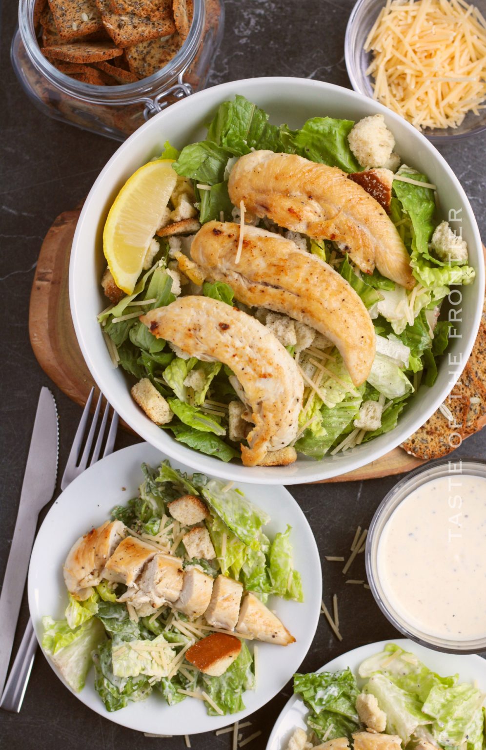 Chicken Caesar Salad Taste of the Frontier