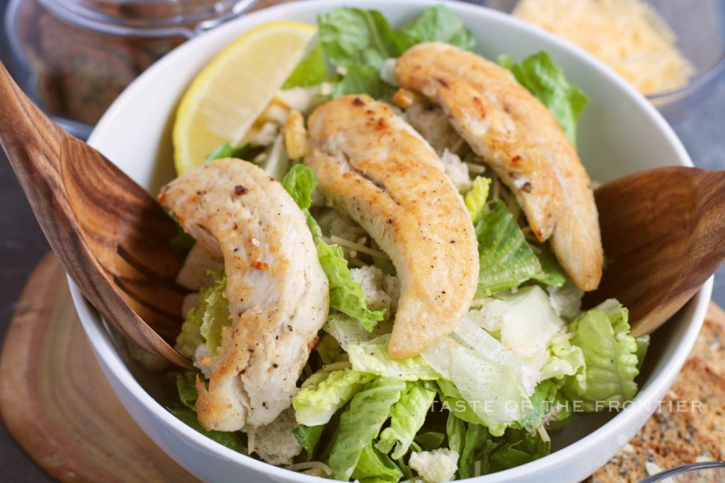 Chicken Caesar Salad Taste of the Frontier