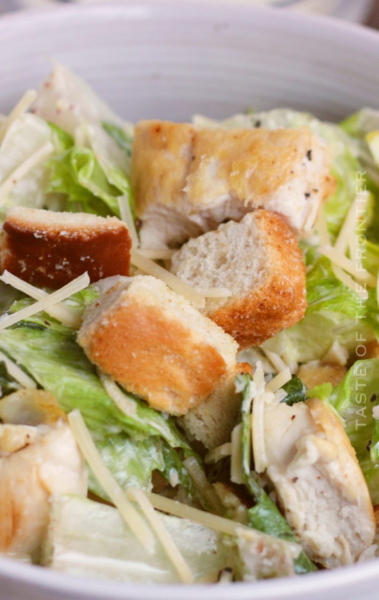 Chicken Caesar Salad Taste of the Frontier
