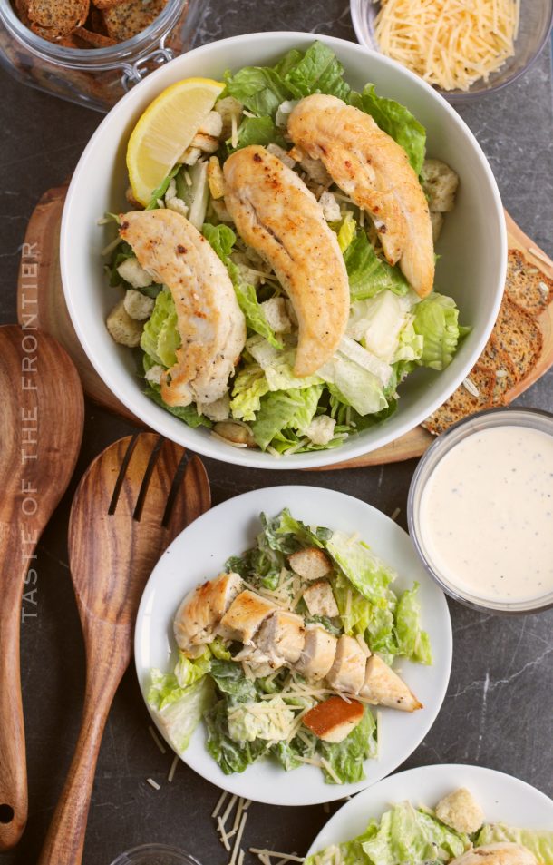 Chicken Caesar Salad - Taste of the Frontier