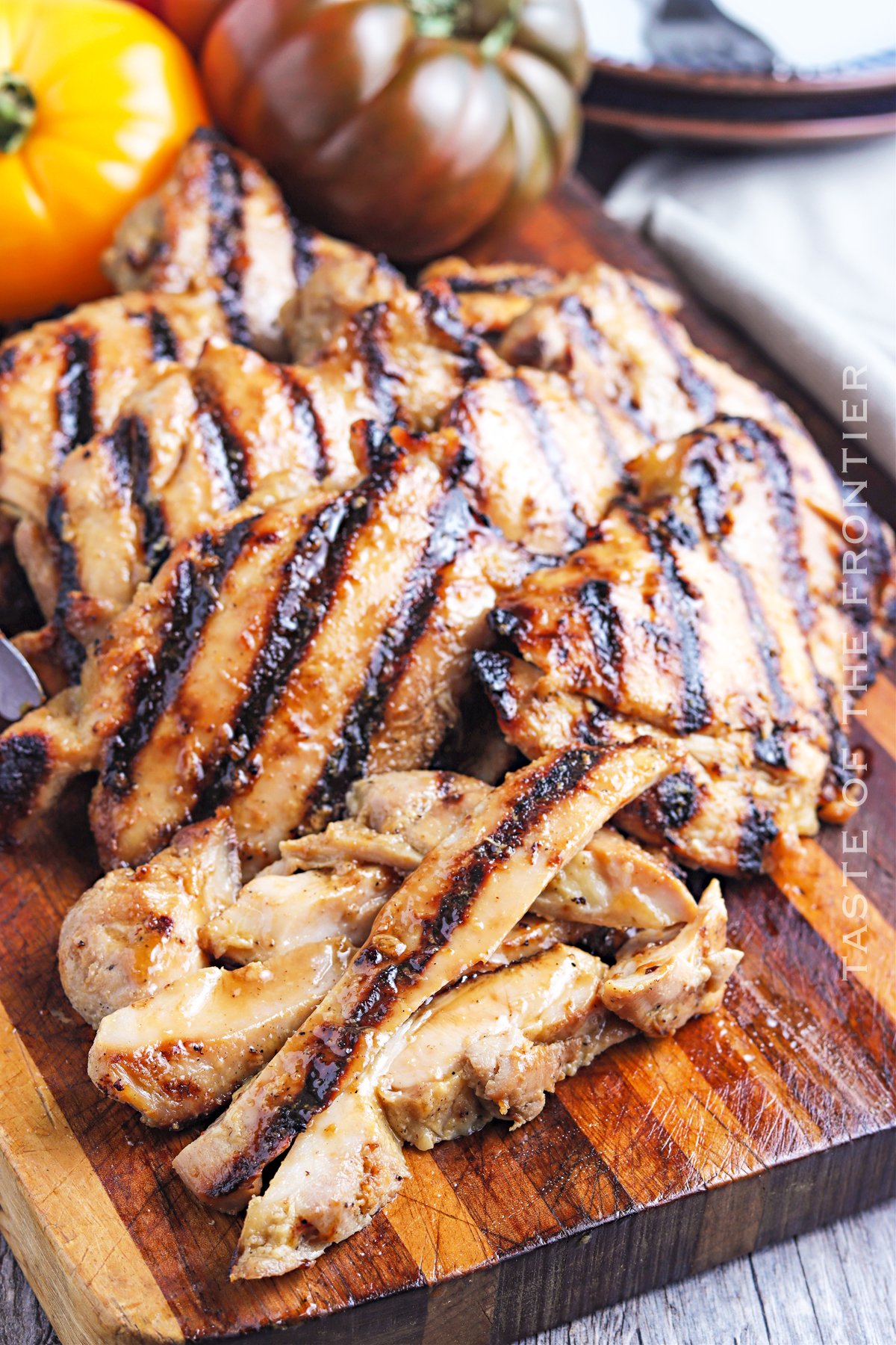 Grilled Boneless Chicken Thighs