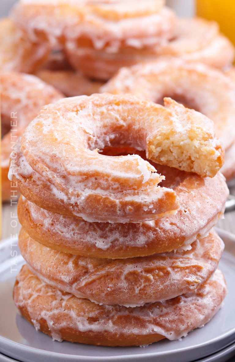 Old Fashioned Sour Cream Donuts Taste of the Frontier