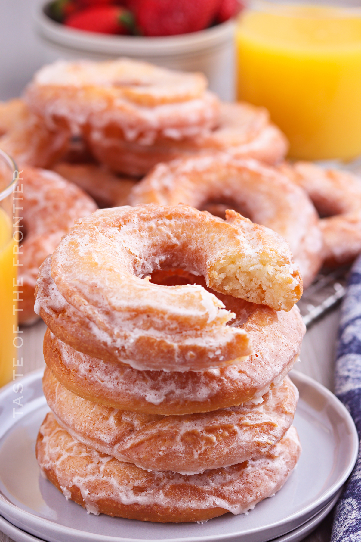 recipe for Old Fashioned Sour Cream Donuts