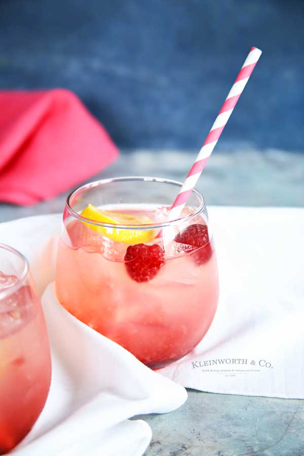 drink recipe - Raspberry Lemonade