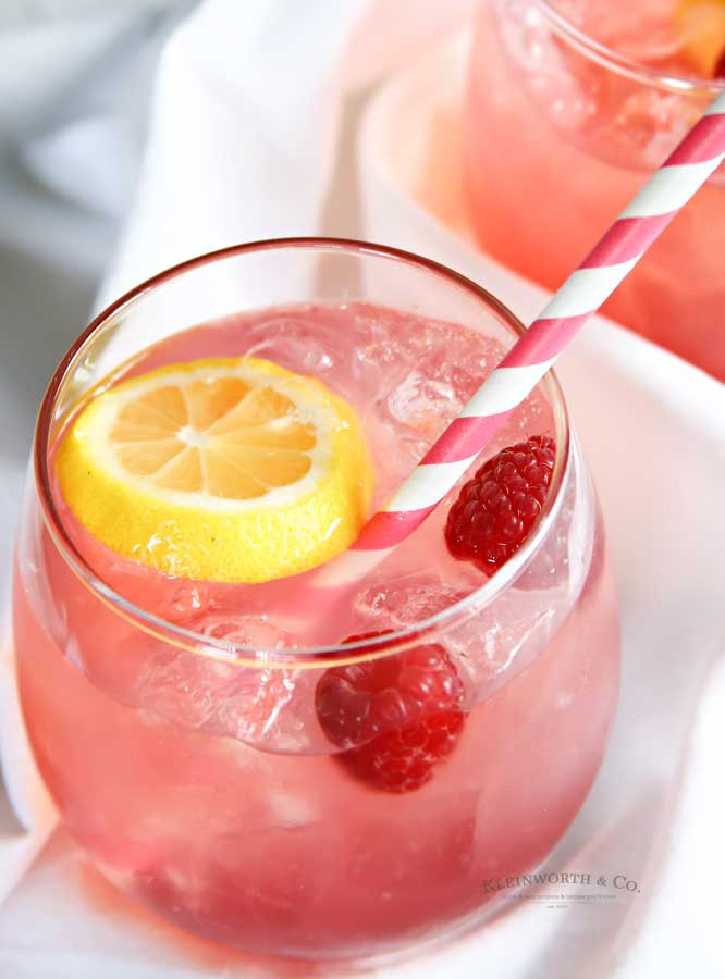 how to make Raspberry Lemonade