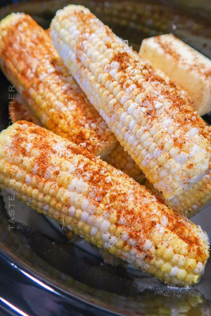 Slow Cooker Corn on the Cob Taste of the Frontier