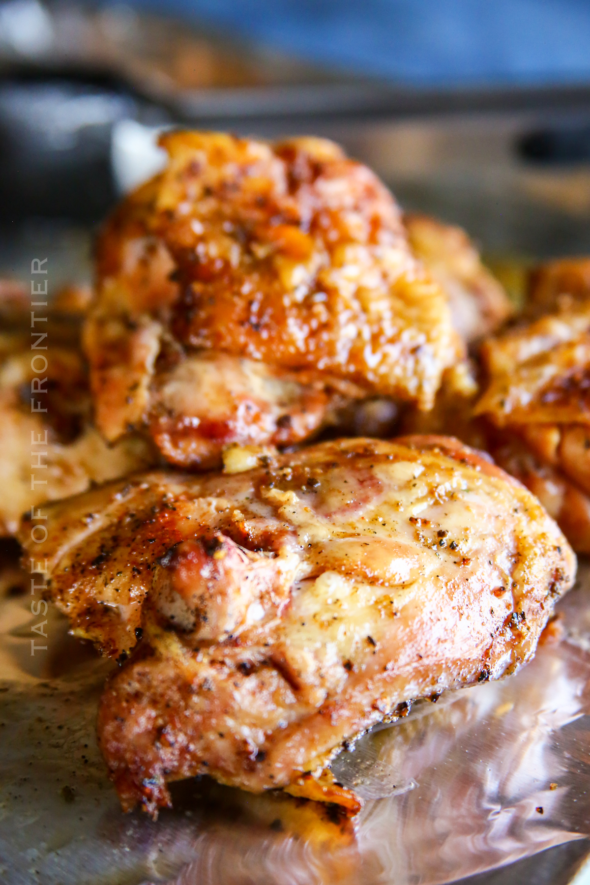 juicy chicken on pellet grill