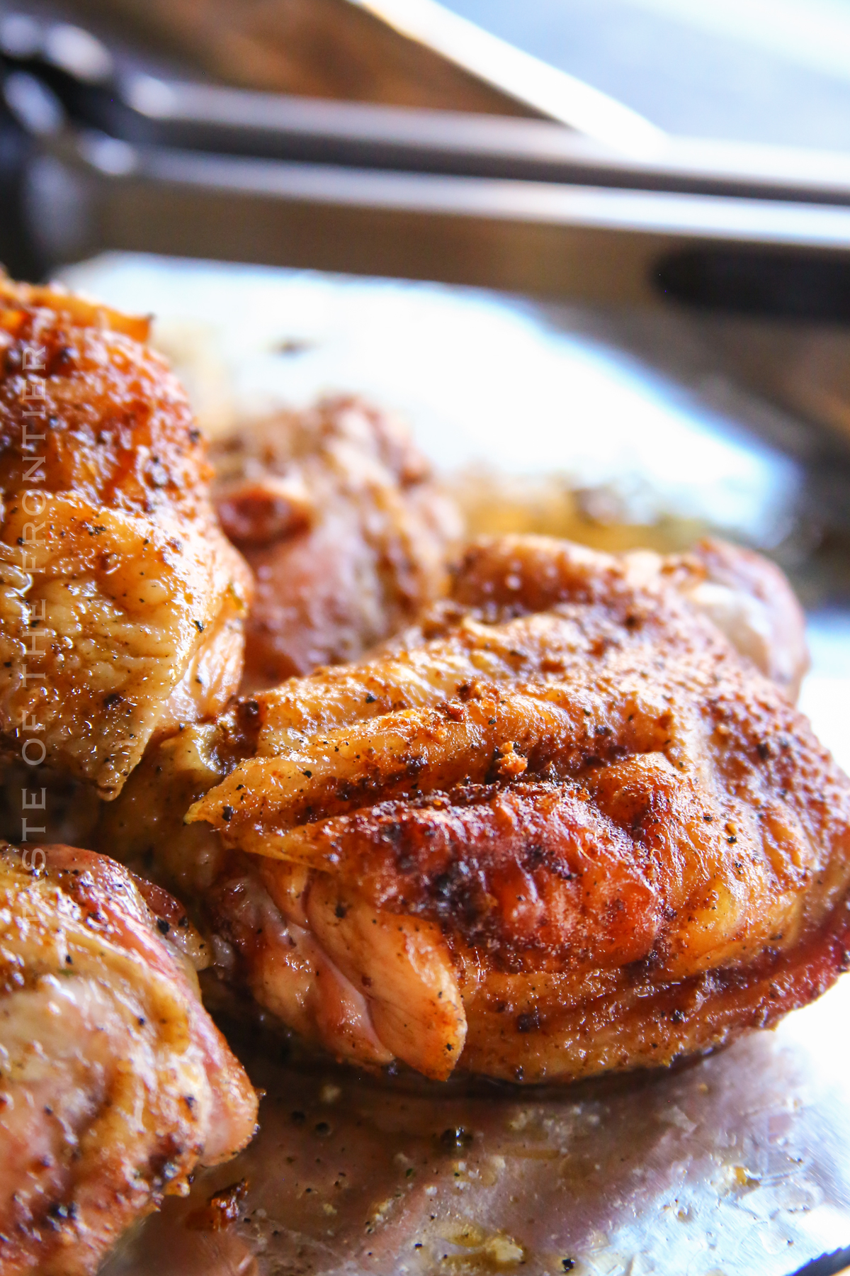 Pellet Grill Smoked Chicken Thighs