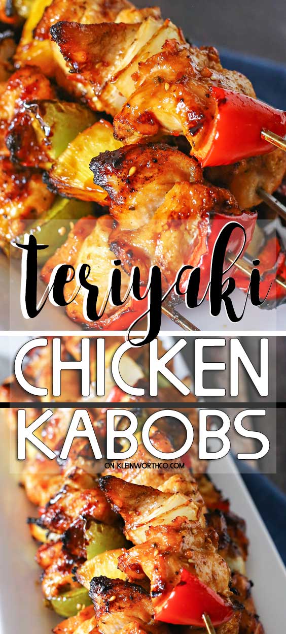 Teriyaki Chicken Kabobs
