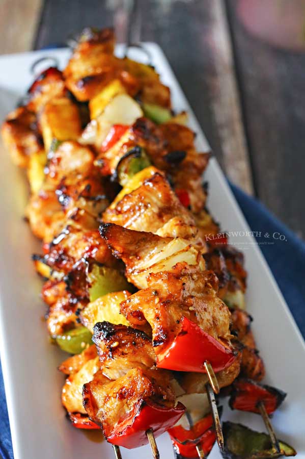 Teriyaki Chicken Kabobs recipe