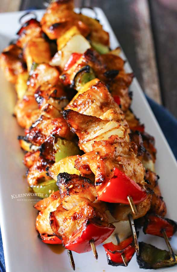 best chicken kabobs - Teriyaki Chicken Kabobs