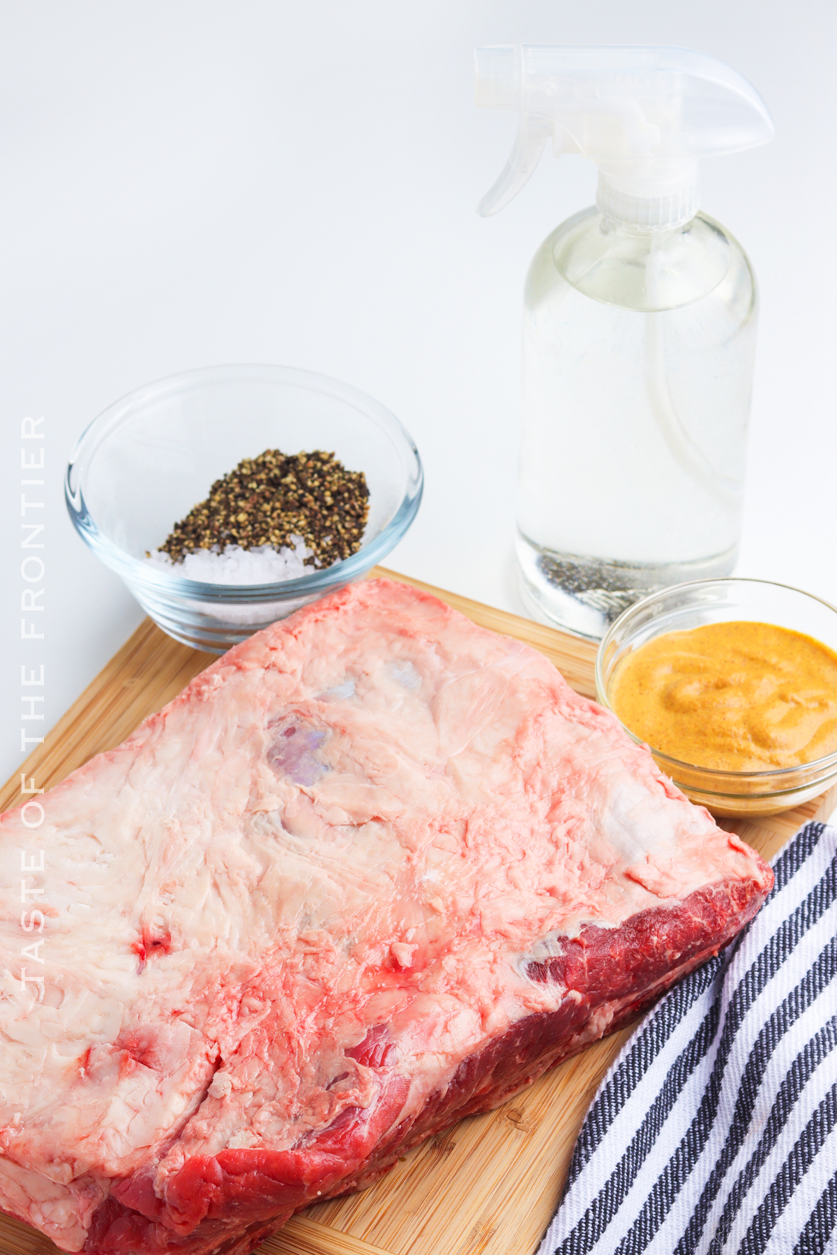 Ingredients for Smoked Beef Ribs