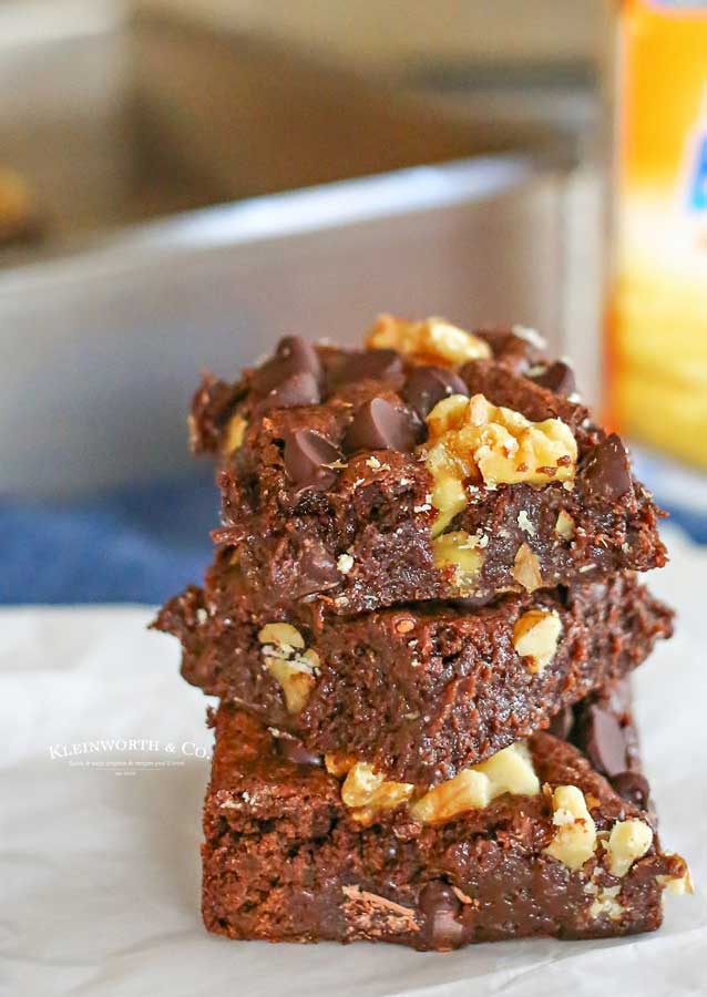 Triple Chocolate Brownies recipe