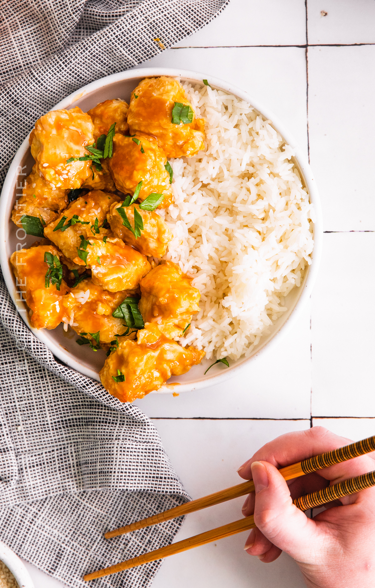 Orange Chicken bowl