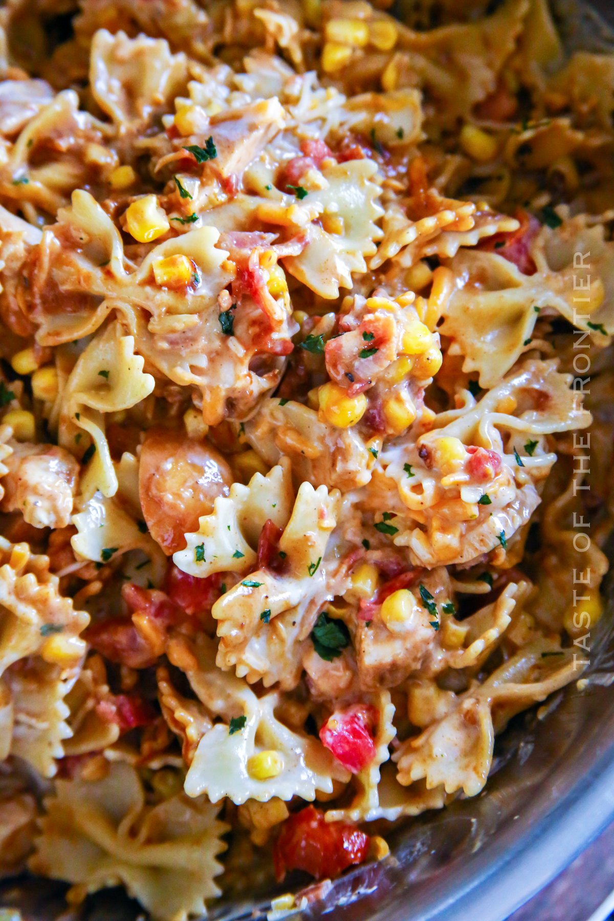 Recipe for BBQ Ranch Pasta Salad