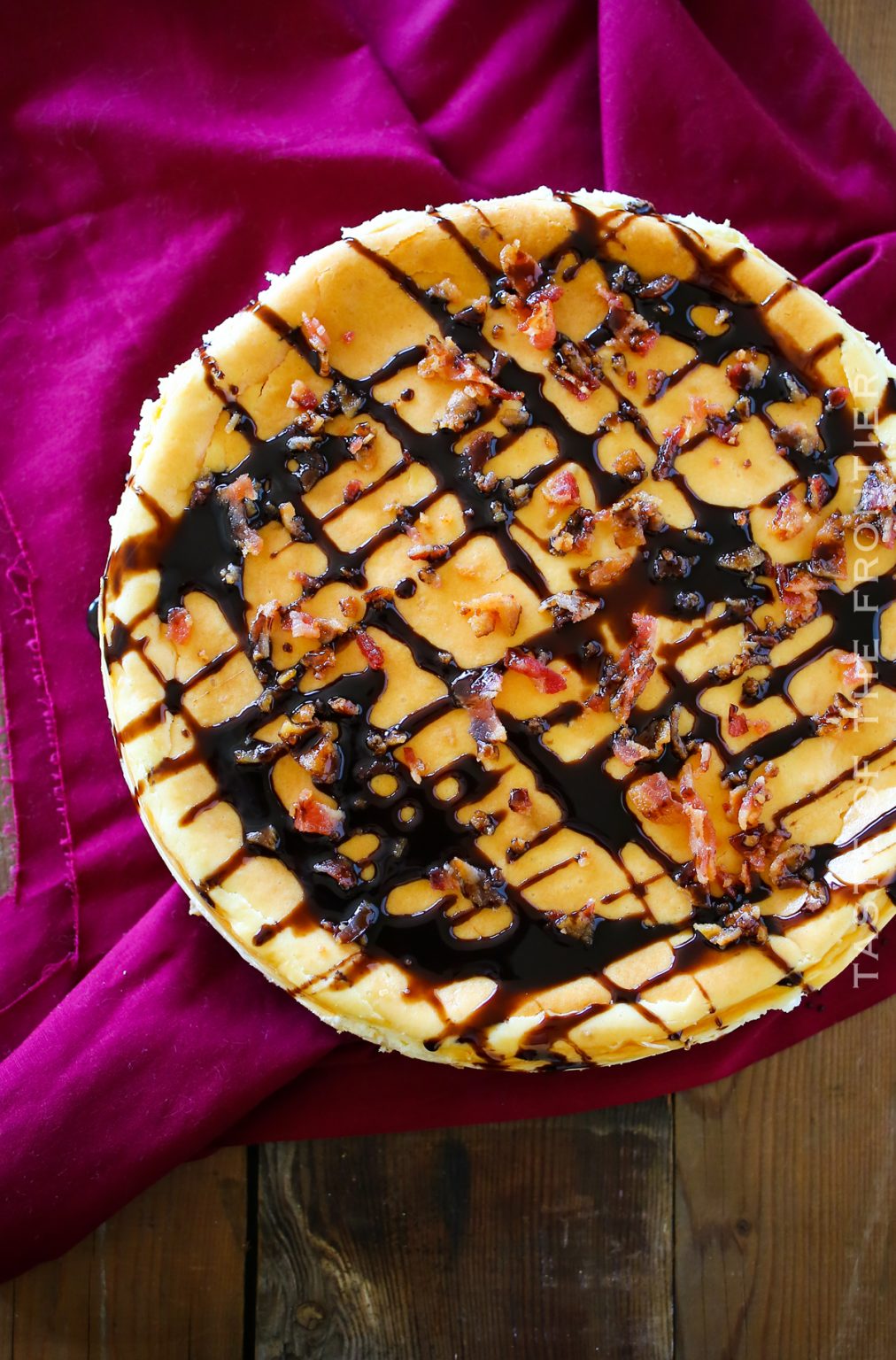 Bacon Bourbon Caramel Cheesecake Yummi Haus