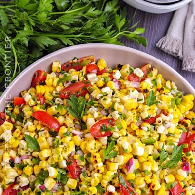 Grilled Corn Salad