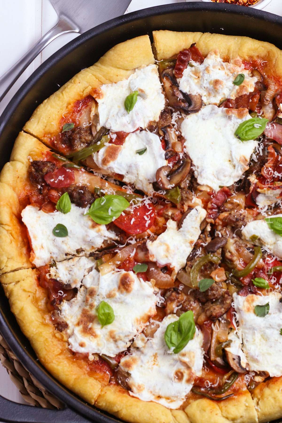 the best skillet pizza
