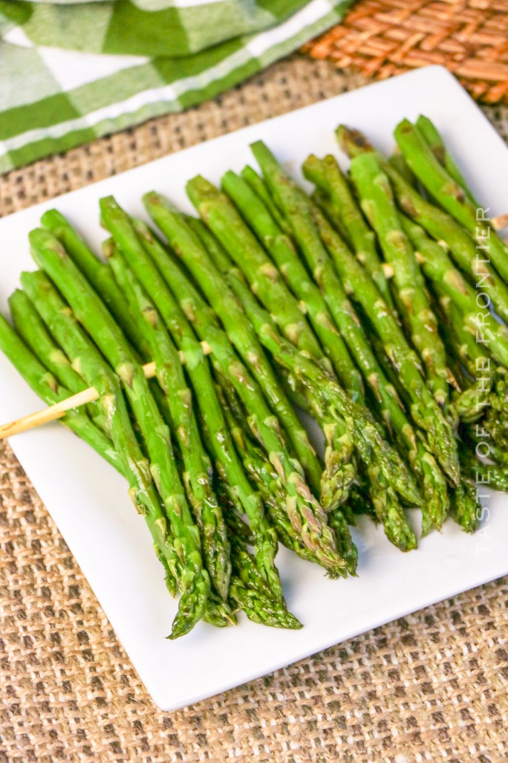 Grilled Asparagus Taste of the Frontier