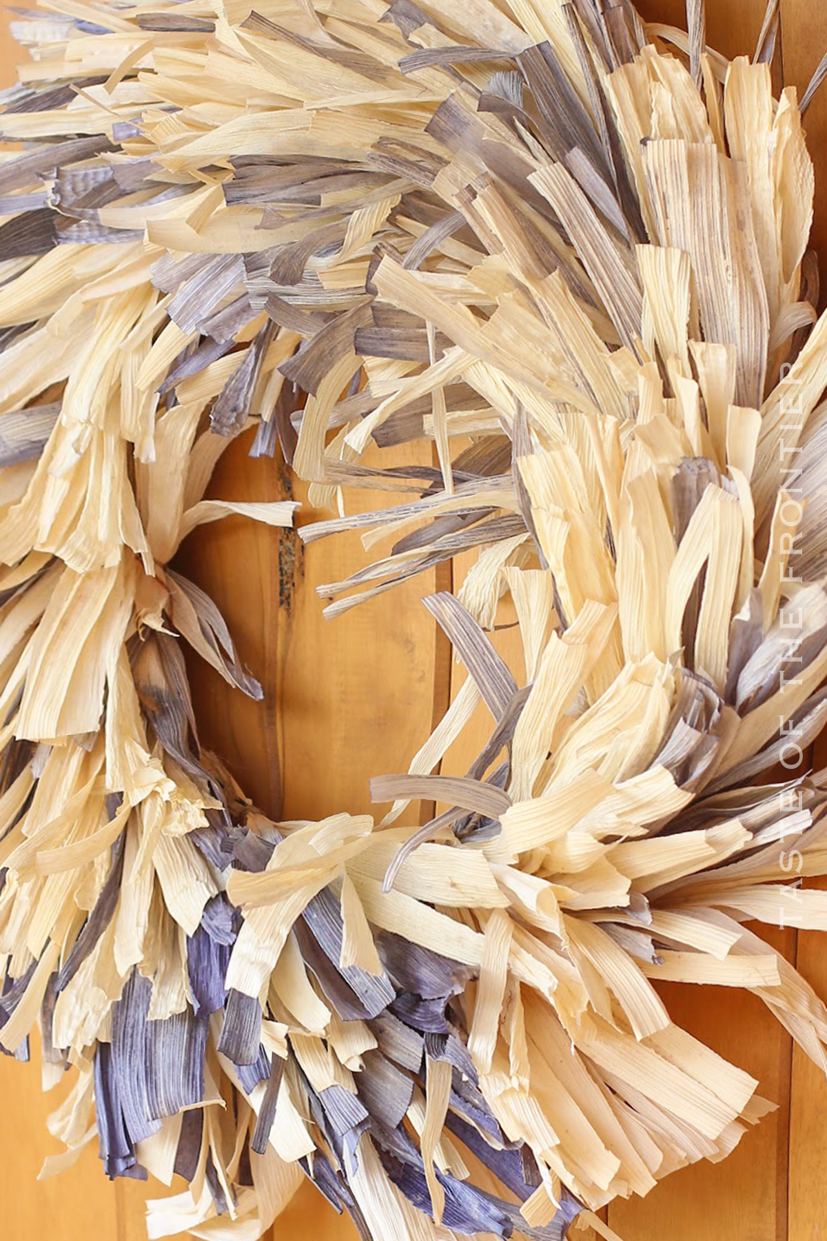 crafting with corn husks