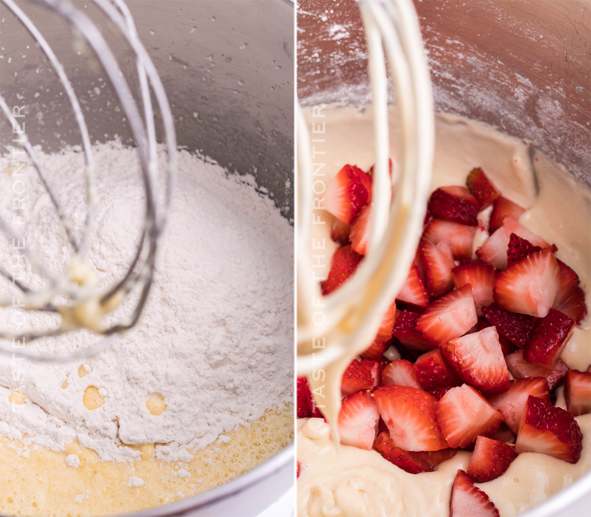 how to make Fresh Strawberry Cupcakes