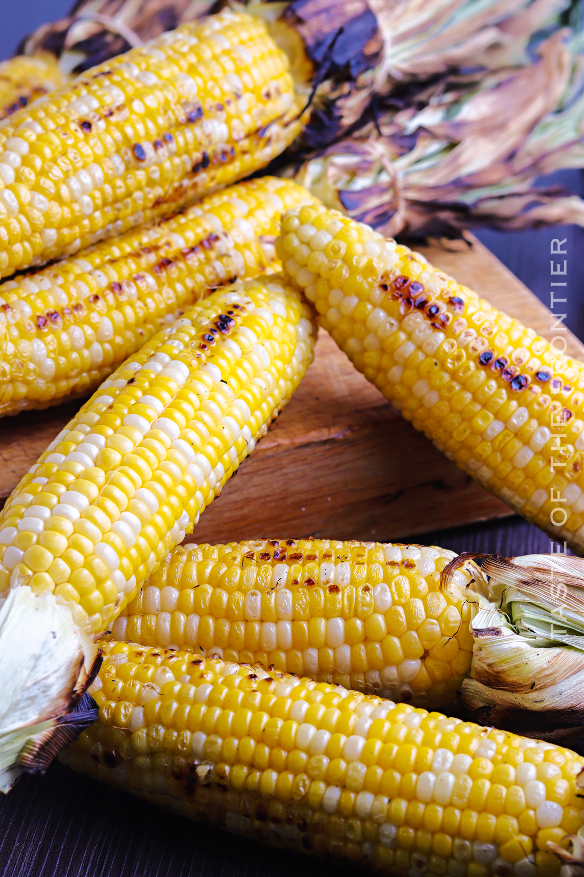 Grilled Corn without husks